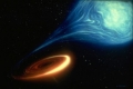 سبحان الخالق العظيم: الثقب الأسود الكوني يبتلع شمس هائلة ويهضمها لحظة بلحظة... شاهد الفيديو
