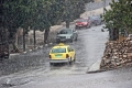 بنفس توقيت أمس..بالصور : أمطار غزيرة تضرب مدينة نابلس وتشكل السيول