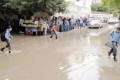الأمطار الغزيرة تغرق شوارع القاهرة والإسكندرية وعدد كبير من المحافظات المصرية