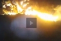 بالفيديو : اشتعال حريق ضخم في مكب &amp;amp;apos;زهرة الفنجان&amp;amp;apos; جنوبي جنين