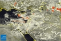 الأقمار الصناعية ترصد غيوماً &quot;قوية&quot; في البحر المتوسط في طريقها لفلسطين | 13 آذار 2014
