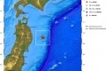 زلزال قوي يضرب الساحل الشرقي لليابان
