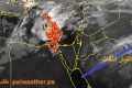 العواصف الرعدية تشعل البحر المتوسط من قبرص وحتى مصر