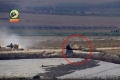 شاهد بالفيديو : استهداف دبابة إسرائيلية على حدود قطاع غزة بصاروخ كورنيت