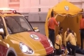 بورش كايين تتحول إلى سيارة اسعاف (فيديو)