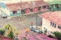 8 مليون ورقة زهور تمطر على قرية في كوستاريكا !!