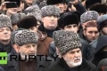 مظاهرة مليونية في الشيشان احتجاجا على رسوم شارلي إيبدو