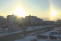 بالفيديو: سماء موسكو تشهد ظهور 3 شموس