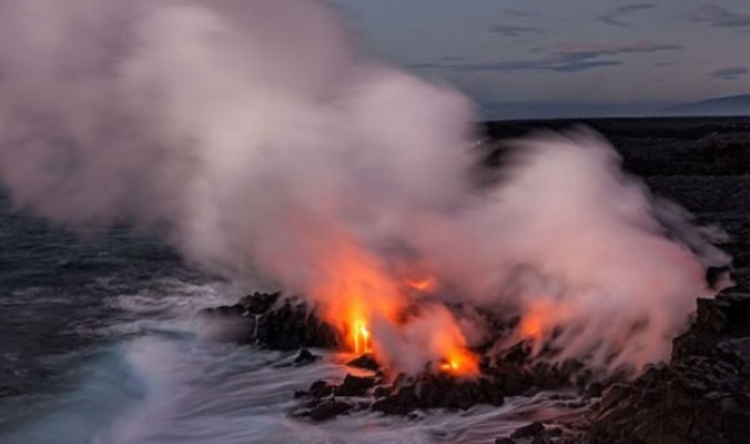 التقاط مشاهد عن قرب لأضخم بركان فى العالم بجزيرة هاواي.. شاهد الصور الرائعة
