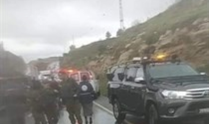مصرع مواطن واصابة آخر بحادث تصادم مع دورية للاحتلال