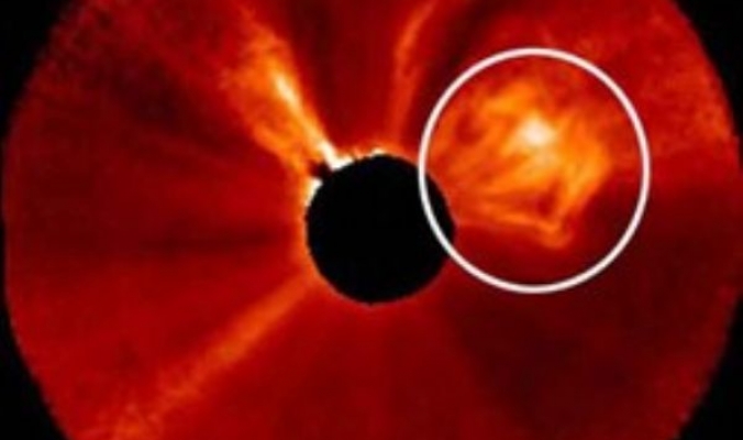 واحدة من اكبر التوهجات النجمية... عاصفة شمسية تؤثر على الكرة الارضية نهاية الاسبوع الحالي