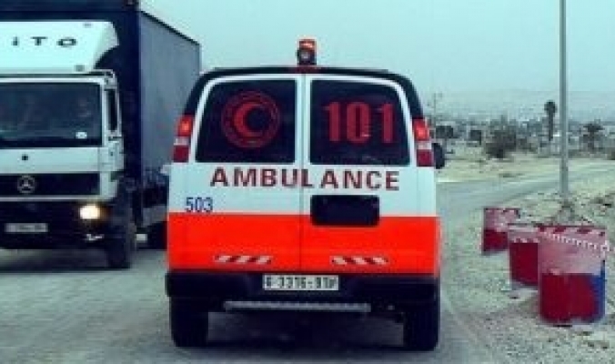 إصابة 4 مواطنين في حادث سير بنابلس