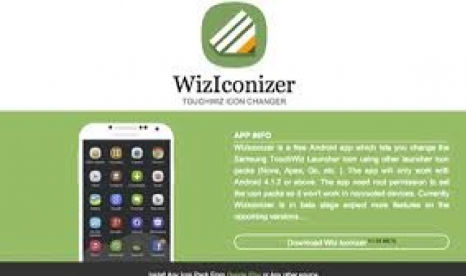 WizIconizer.. تطبيق لتغيير الأيقونات في &quot;أندرويد&quot;