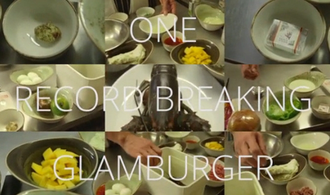 أغلى وجبة هامبورغر في العالم مقابل 1100 جنيه استرليني
