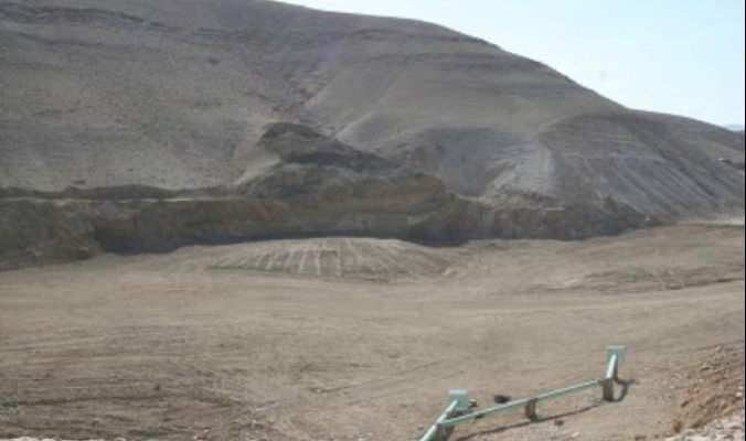 بالصور: سد العوجا الترابي.. الأول في فلسطين لتجميع مياه الأمطار