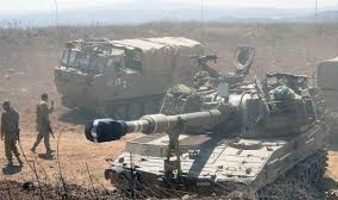 المدفعية الإسرائيلية تقصف الأراضي السورية عقب انفجار الجولان