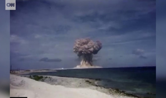 بالفيديو... أمريكا تفرج لإول مرة عن تسجيلات لتجارب نووية سرية وإنفجارات هائلة