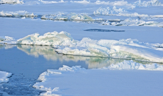الأنهار الشمالية تؤثر على الجليد في منطقة القطب الشمالي