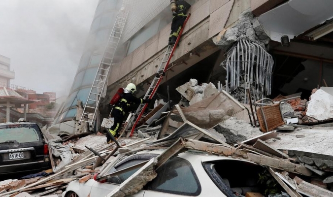 زلزال بقوة 6.4 يضرب تايوان ويهز مباني العاصمة