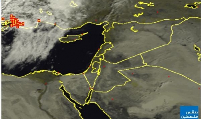 المنخفض الجوي يقترب من حوض شرق المتوسط | 17/10/2013