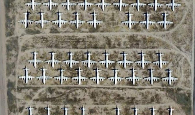 بالصور والفيديو... هل سمعت يوماً عن أكبر مقبرة للطائرات في العالم ؟؟