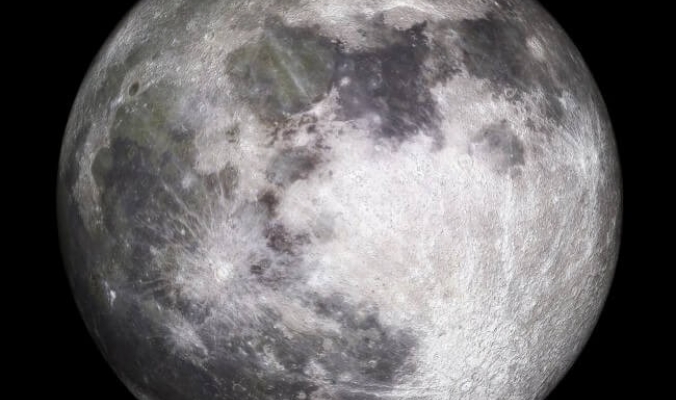 ما سر وجود البقع الداكنة على سطح القمر ؟