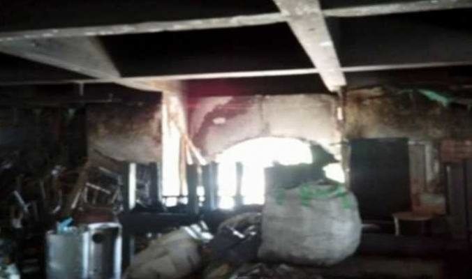 إنقاذ 100 شخص إثر حريق بأحد مطاعم بيت لحم