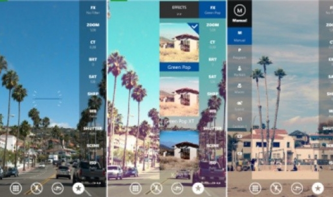 تطبيق التصوير ومعالجة الصور الإحترافي OneShot على ويندوز فون
