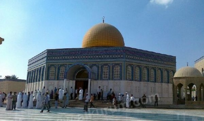 بالصور : افتتاح مسجد &quot;قبة الصخرة&quot; في مدينة ابو ظبي