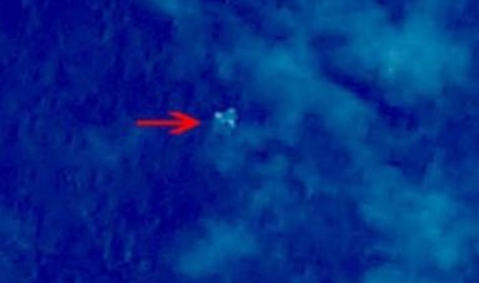 قمر صناعي صيني يلتقط صورا لما يعتقد أنه الطائرة الماليزية المفقودة