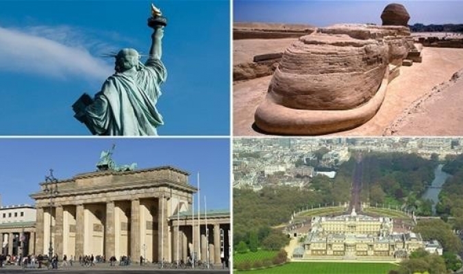بالصور: أبرز المعالم السياحية في العالم من الخلف