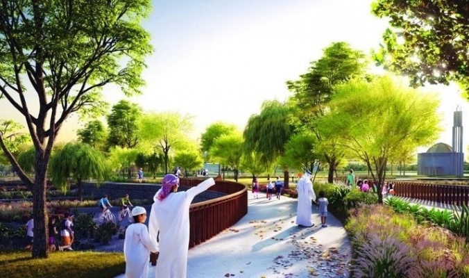 دبي قريباً: أكبر حديقة بمليون ونصف متر مربع!