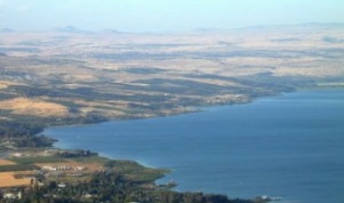 ارتفاع منسوب بحيرة طبريا بسبب الامطار