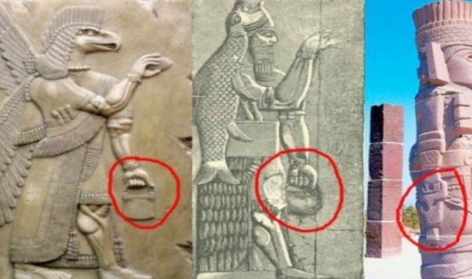 بالصور والفيديو.. ما سر حقيبة اليد العصرية في التماثيل القديمة؟