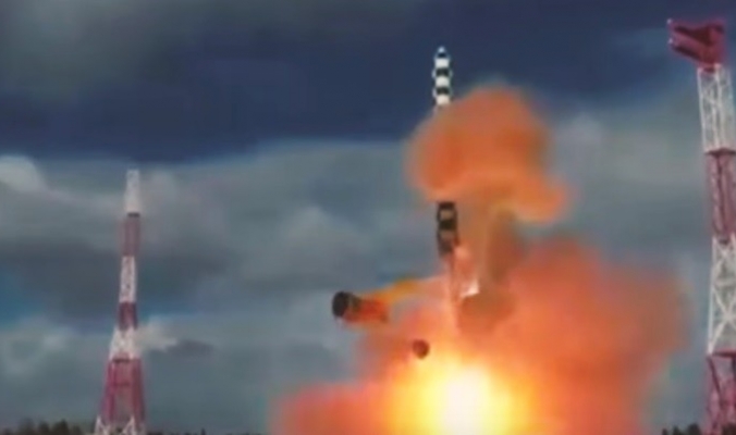 بالفيديو.. الجيش الروسي يعلن اختبار صاروخ نووي &quot;مرعب&quot;