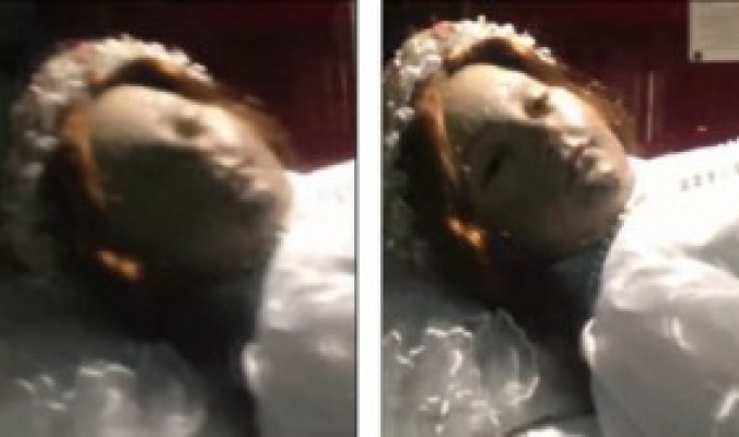 فيديو مثير للجدل لجثة فتاة ترمش بعينيها بعد 300 عام على مقتلها