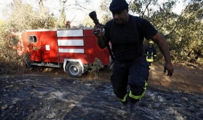 إندلاع 90 حريقاً اليوم في محافظات الضفة الغربية