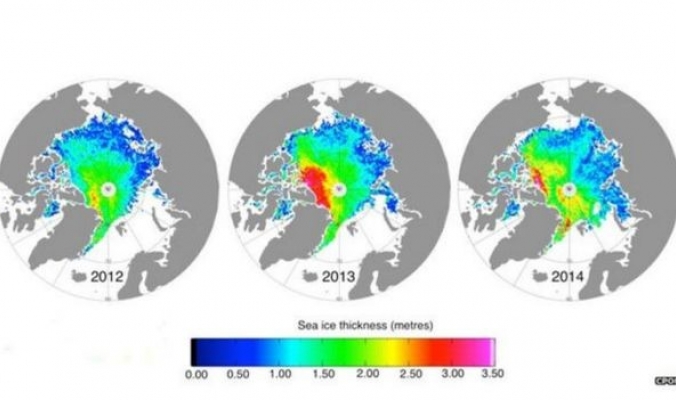 جليد القطب الشمالي &quot;زاد الثُلث&quot; بعد صيف عام 2013