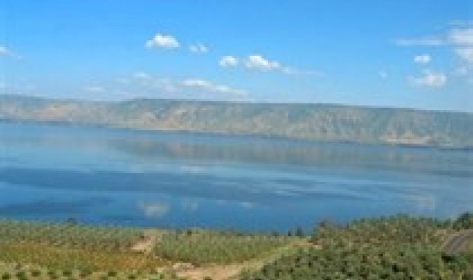 ارتفاع مستوى بحيرة طبريا 68 سم منذ بداية موسم الأمطار